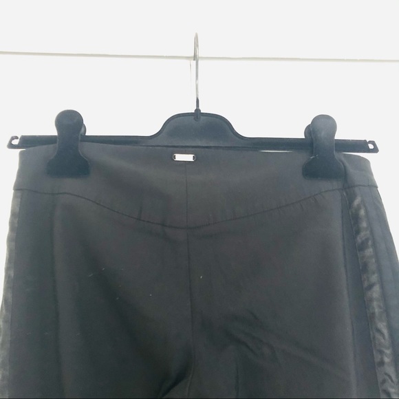 Women black Tuxedo  pants super stretchable - Picture 9 of 13